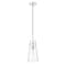 Z-Lite Kira Pendant, 1-Light, 6.5 In.W x 13 In.H, Chrome /Clear 7508P-CH - alternate 2